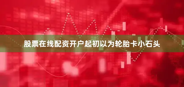 股票在线配资开户起初以为轮胎卡小石头